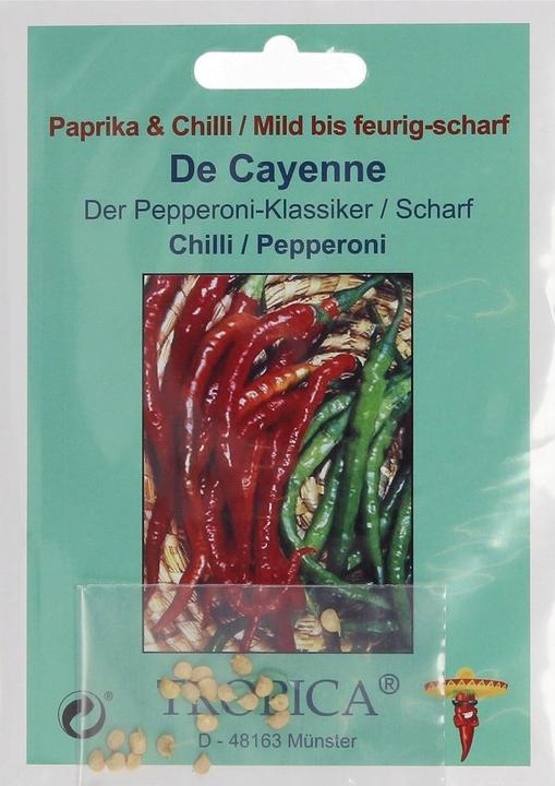 Produktbild Tropica Chili De Cayenne ( Capsicum Annum) (Gemüsesamen)