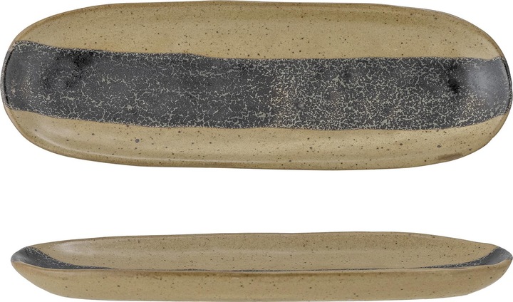 Actual product image Bloomingville Solange Tray, Nature, Stoneware