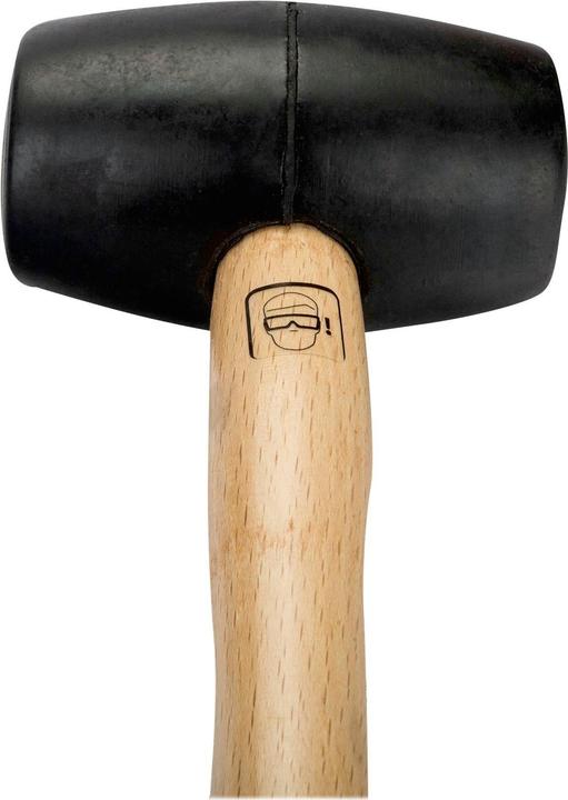 Produktbild Bahco Gummihammer mit Holzstiel, 250 g (250 g)