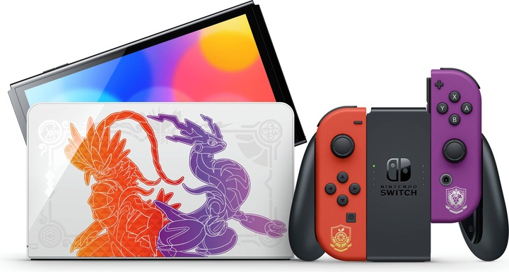 Produktbild Nintendo Switch (OLED-Modell) Pokémon Karmesin & Purpur-Edition