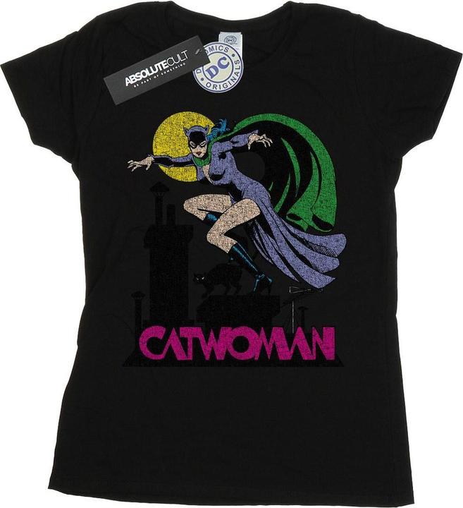 Catwoman Crackle Logo TShirt