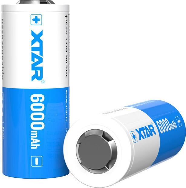 Produktbild 26650 6000mAh Akku mit Schutz (1 Stk., 26650, 6000 mAh)