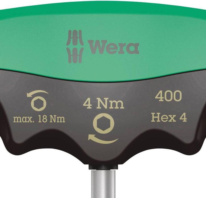 Image du produit Wera 400 Hex 5,0/5,0 Nm (3/8", 5 Nm)