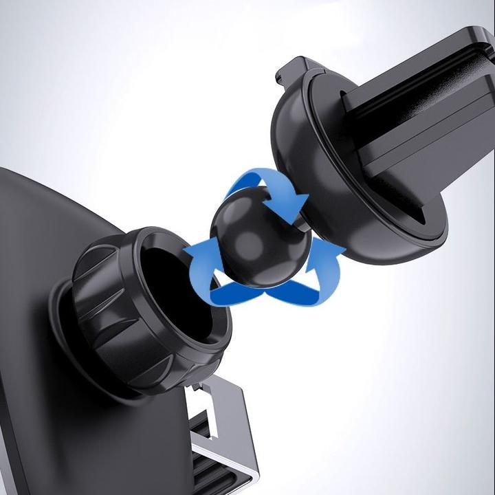 Actual product image Hurtel Gravity smartphone car holder, air vent blue (YC08)