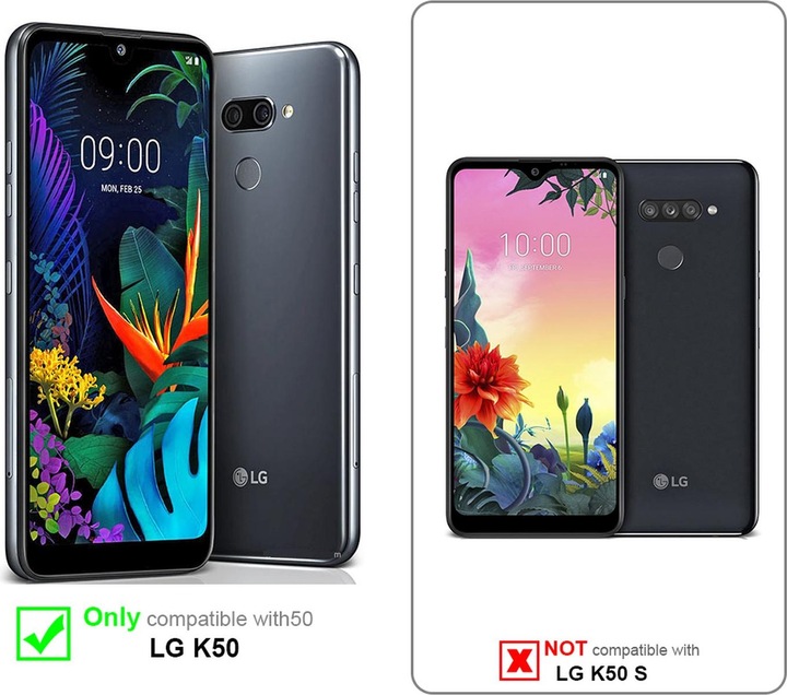 Produktbild Cadorabo TPU Ultra Slim AIR Cover (LG K50)