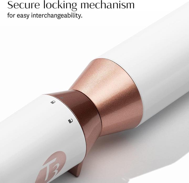 Actual product image T3 Twirl Convertible Interchangeable 32 mm curling iron attachment with clip 1 pc.