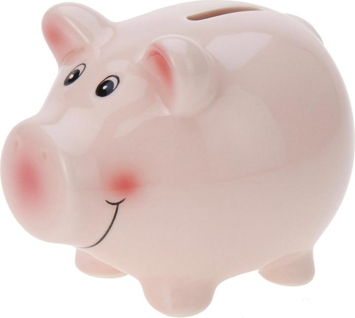 Koopman Sparschwein 11.5x9.1x9.1cm