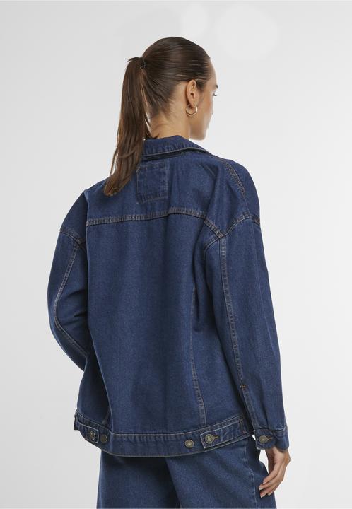 Actual product image Urban Classics Ladies Oversized 90's Denim Jacket - 161495 (XL)