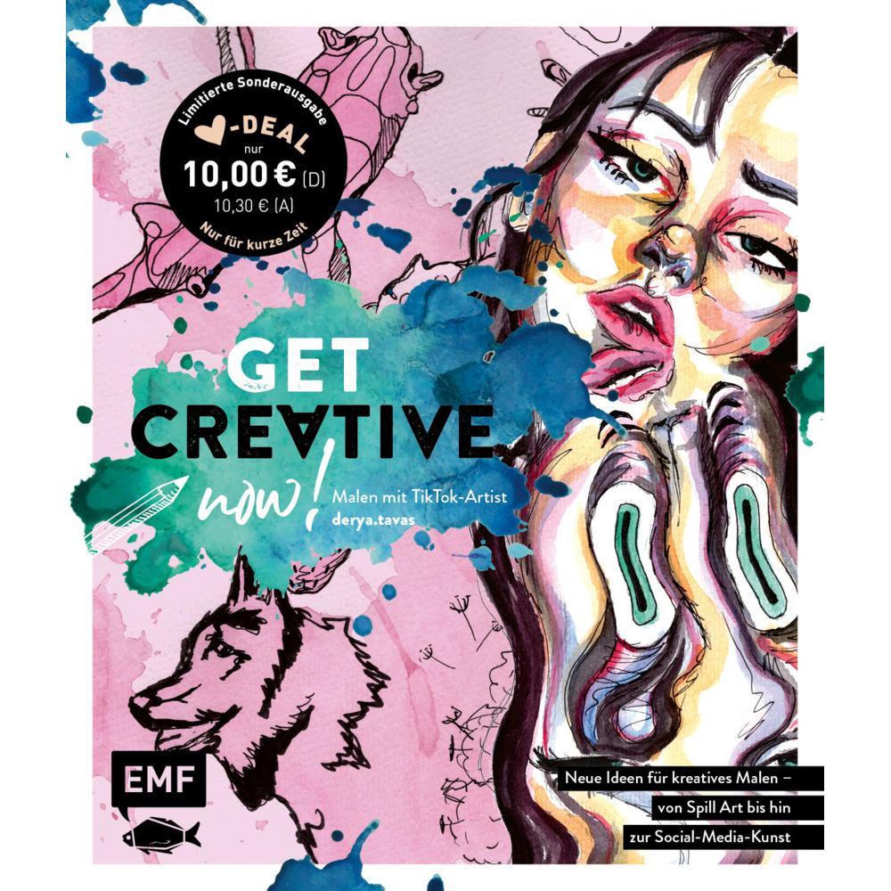 Get creative now! Malen mit TikTok-Artist derya.tavas, Ratgeber von Derya Tavas