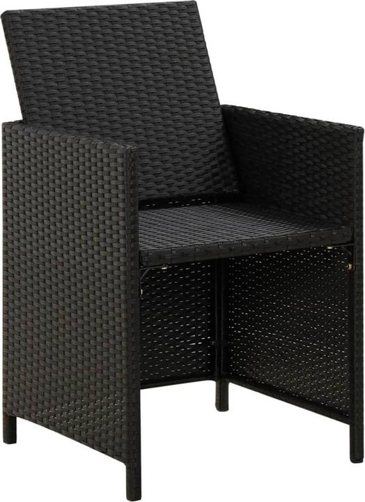 Produktbild vidaXL Gartenstuhl und Hocker