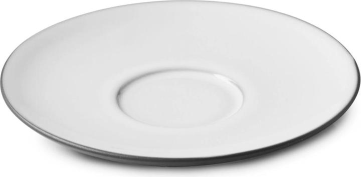 Revol Equinoxe Espresso Untertasse D13cm H1.3cm weiss cumulus