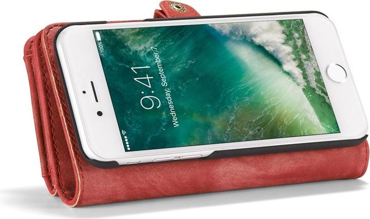 Produktbild Caseme 2 in 1 Retro Wallet Hülle mit Münzfach (Apple iPhone 8, Apple iPhone 7, Apple iPhone SE (2nd Gen), Apple iPhone SE (3rd Gen))