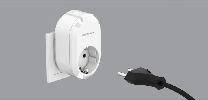 Produktbild REV 2x1 Link2Home Steckdose Zeitschaltuhr weiss