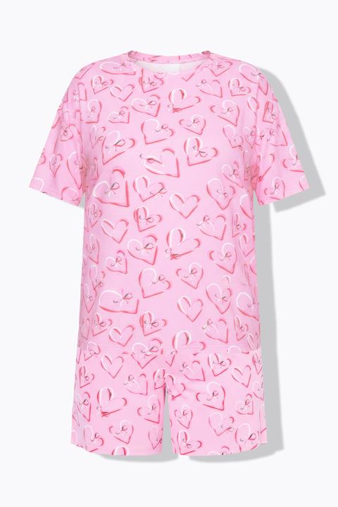 Actual product image Studio Untold Pyjamas, short two-piece, heart pattern (42)