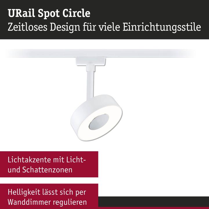 Produktbild Paulmann URail Spot Circle (385 lm)