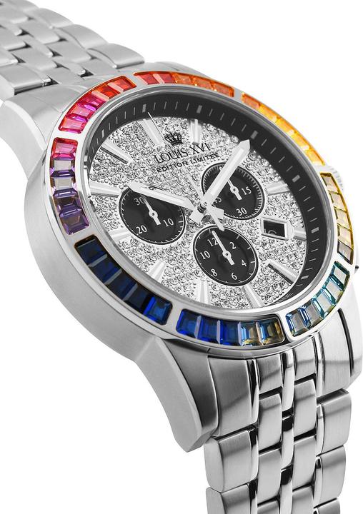 Image du produit Louis XVI Majesté Iced Out Rainbow (Chronographe, 43 mm)