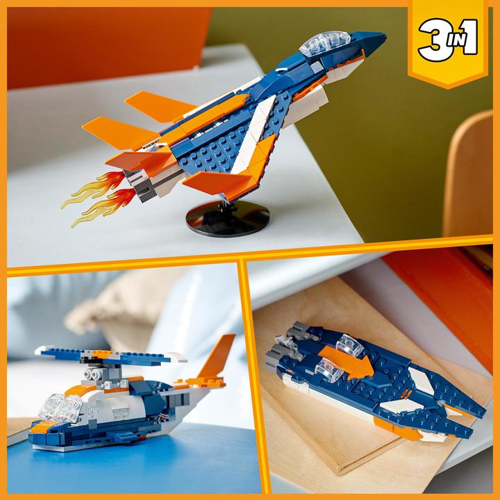 Produktbild LEGO Überschalljet (31126, LEGO Creator 3-in-1)