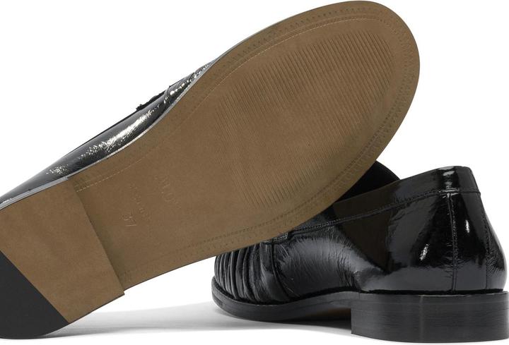 Immagine prodotto Alohas Marietta Onix Black Leather Loafers (39)