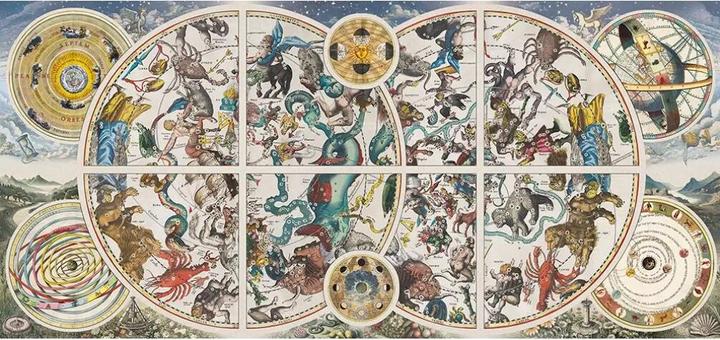 Immagine prodotto Trefl Vecchie mappe del cielo (9000 pezzi)
