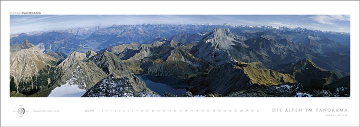 Produktbild Die Alpen im Panorama