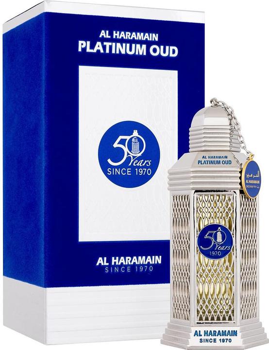 Actual product image Al Haramain Platinum Oud 50 years (Spray, 100 ml)