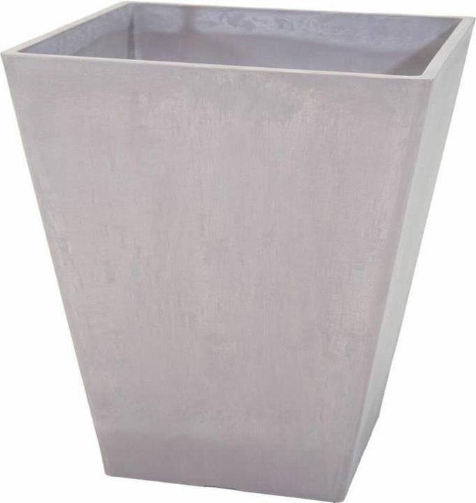 Mega Collections Blumentopf Ecostone Square Taupe 41 x 45 cm