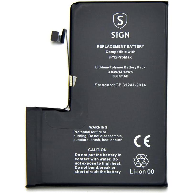 SIGN Batteria iPhone 12 Pro Max, Batteria smartphone