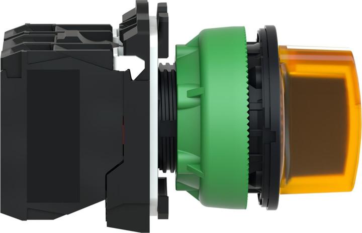 Actual product image Schneider Electric Schneider illuminated selector switchXB5FK135M5compl Flush plastic or 30mm 230V