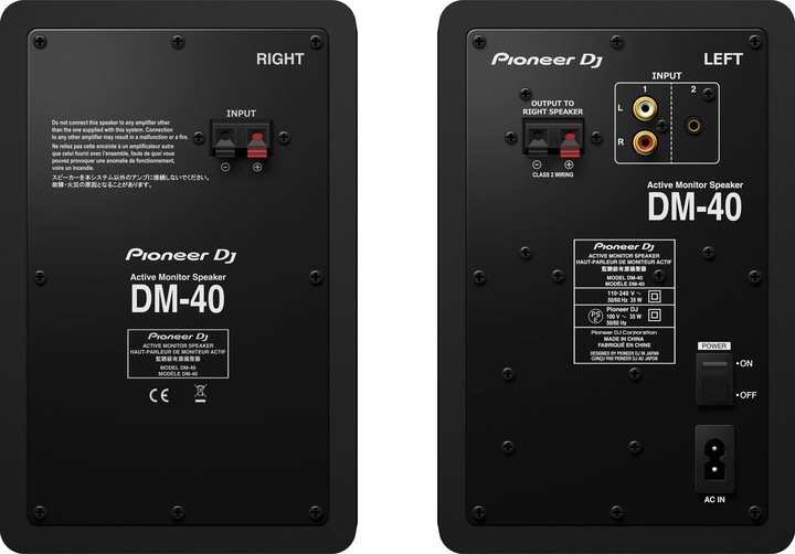 Produktbild Pioneer Dm-40 (Passiv, Aktiv, Paar, 1x 42 W)