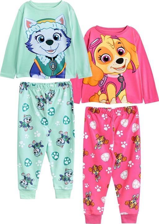 Produktbild Paw Patrol Schlafanzug mit langer Hose Mädchen(2erPack) Langärmlig (122)