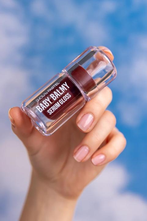 Actual product image Pastel Cosmetics Show By Pastel Baby Balmy Serum Gloss 39 Haunted (Wine red)