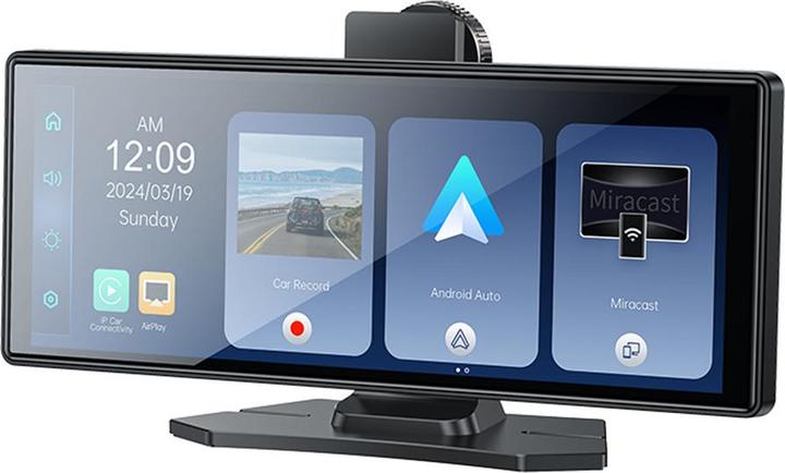 Produktbild Yesido Car Navigation KM19, Wi-Fi, 10.26inch, Black (10.26")
