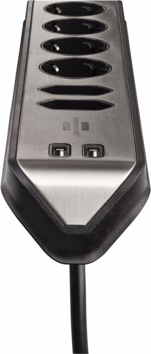 Image du produit Brennenstuhl Plinthe d'angle (6 x, CEE 7/3, 2 m)