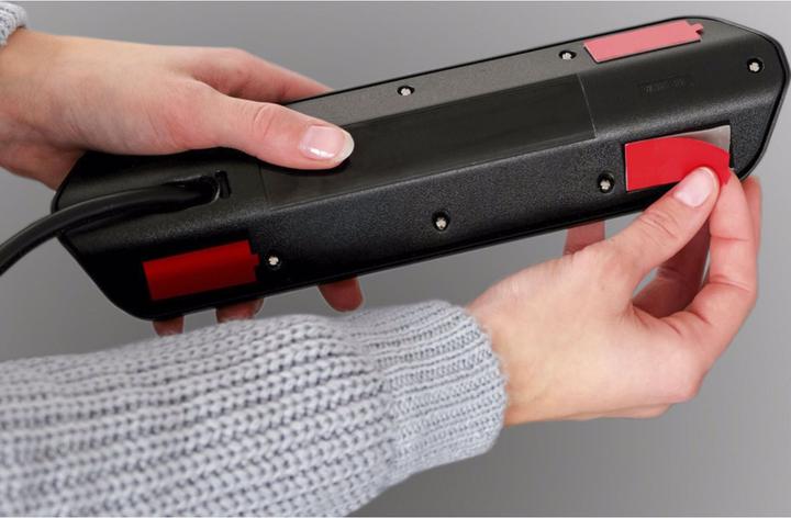 Image du produit Brennenstuhl Plinthe d'angle (6 x, CEE 7/3, 2 m)