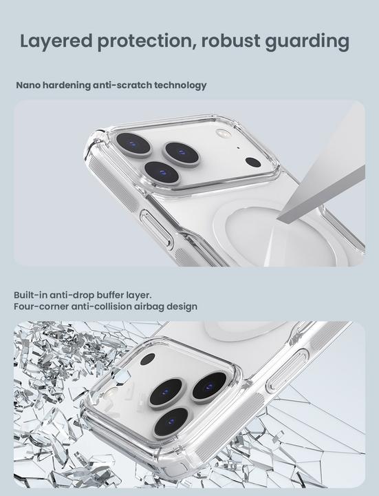 Produktbild Nillkin Nature Pro Magnetic Series Softcase Hülle (Apple iPhone 17 Pro Max)
