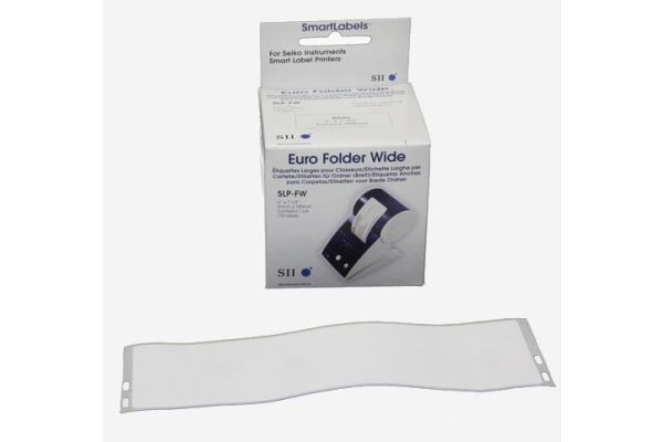 Produktbild Seiko SLP-FW Ordneretiketten breit, 1 Rolle à 110 Etiketten (19 cm)