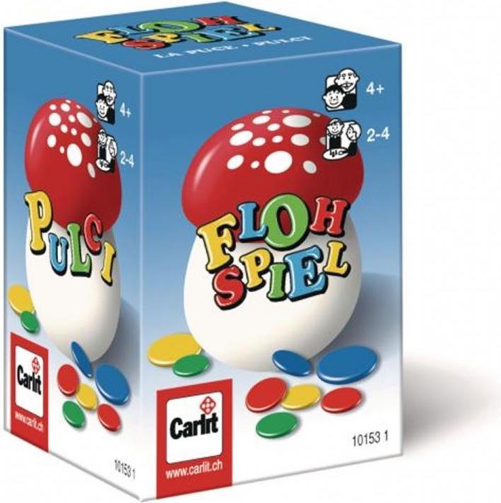 Actual product image Carlit Skill Game Flea Game (German, 2 - 4 Players)
