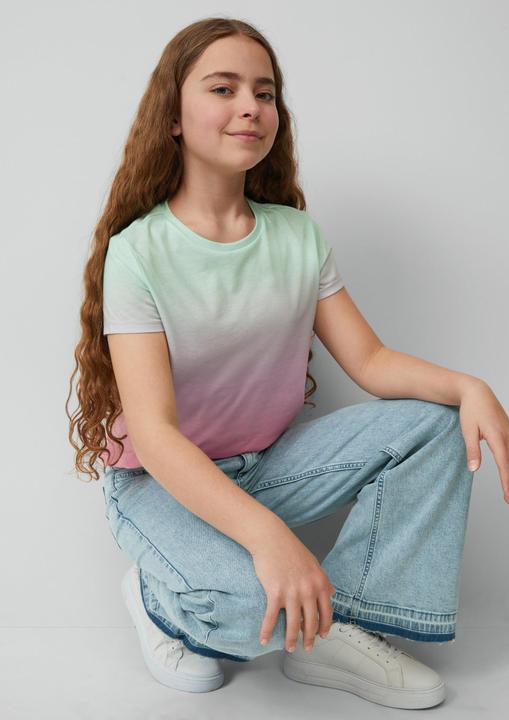 Image du produit S.Oliver T-Shirt T-Shirt im Loose Fit mit Farbverlauf (134, 140)