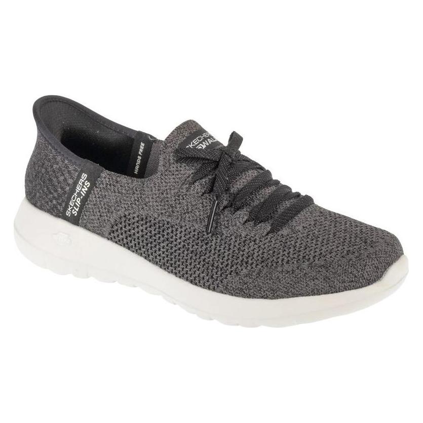 Skechers, Damen, Sneakers, Slip-Ins, Go Walk Joy - Abby Czarne, Schwarz, (35)