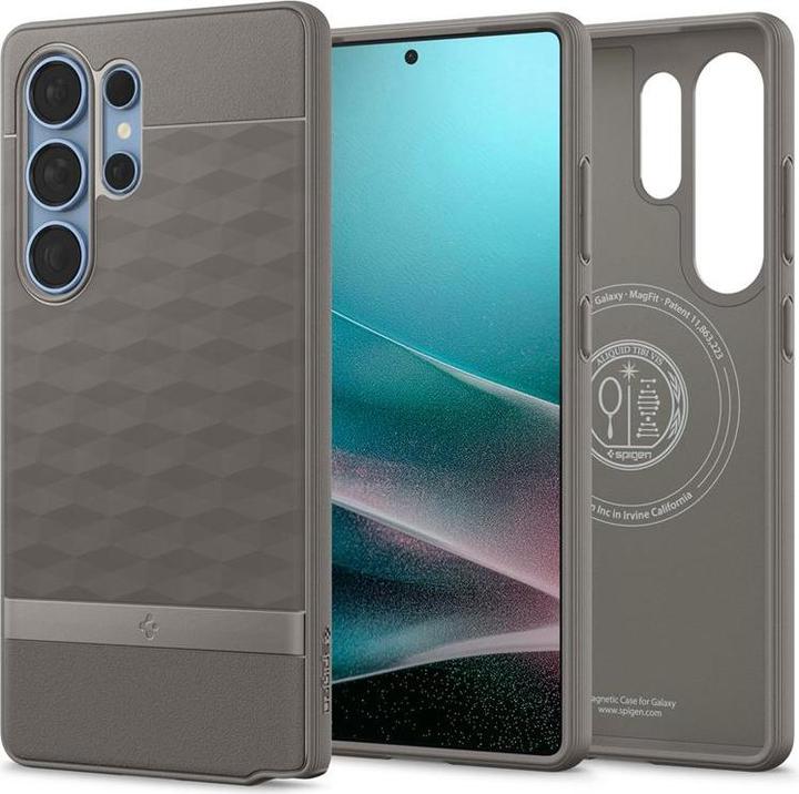 Produktbild Spigen Caseology Parallax Mag MagSafe Hülle für Samsung Galaxy S25 Ultra – Grau (Samsung Galaxy S25 Ultra)