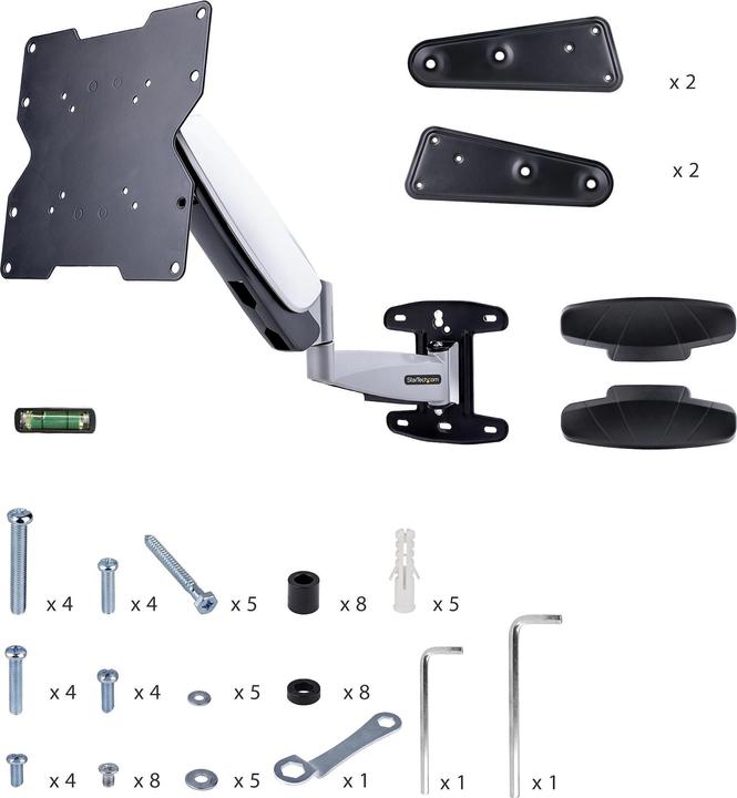 Immagine prodotto StarTech Supporto a parete per TV (Muro, 55", 30 kg)
