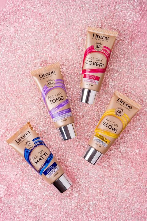 Produktbild Lirene All Day Tone Foundation Adjusting Light 30ml (Light)