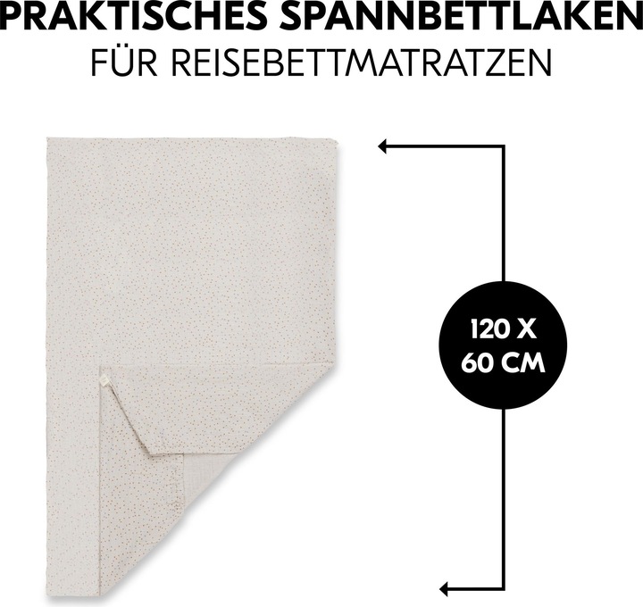 Image du produit Hauck Drap-housse pour matelas de voyage