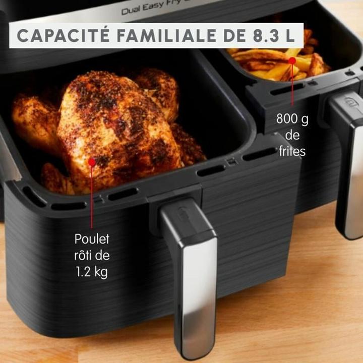 Actual product image Moulinex Dual Easy Fry EZ905B20 - Deep fryer - 8,3L