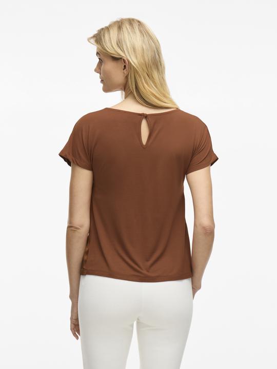 Immagine prodotto Vila VIELLETTE U-Boot-Ausschnitt Oberteil mit kurzen Ärmeln (36)