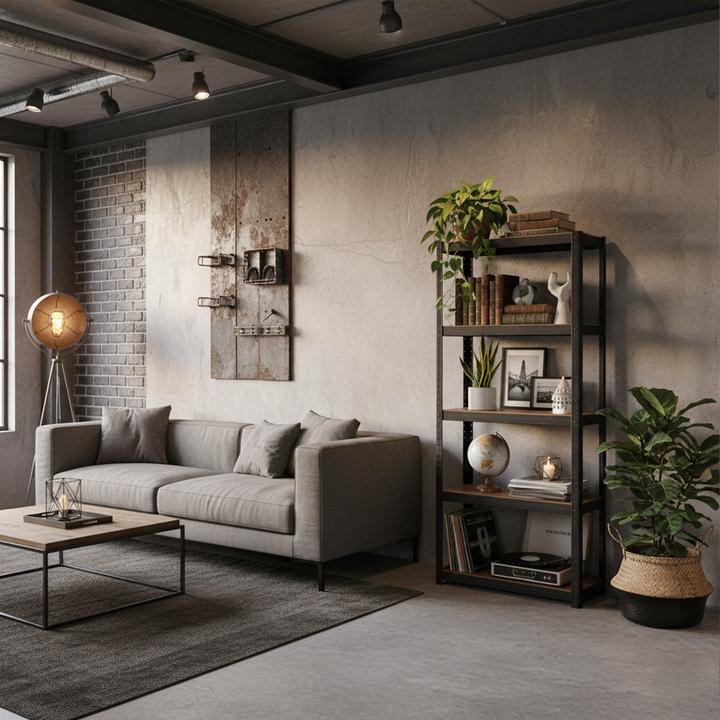 Actual product image Relaxdays heavy-duty shelf