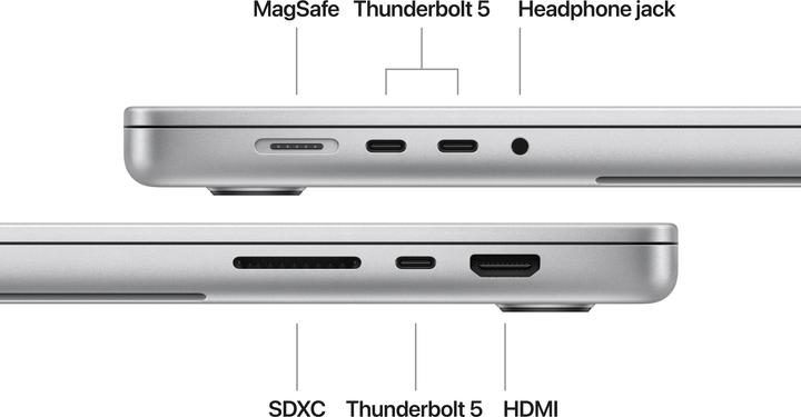 Produktbild Apple MacBook Pro 16 – 2024 (16.20", M4 Max, 64 GB, 1000 GB, DE)