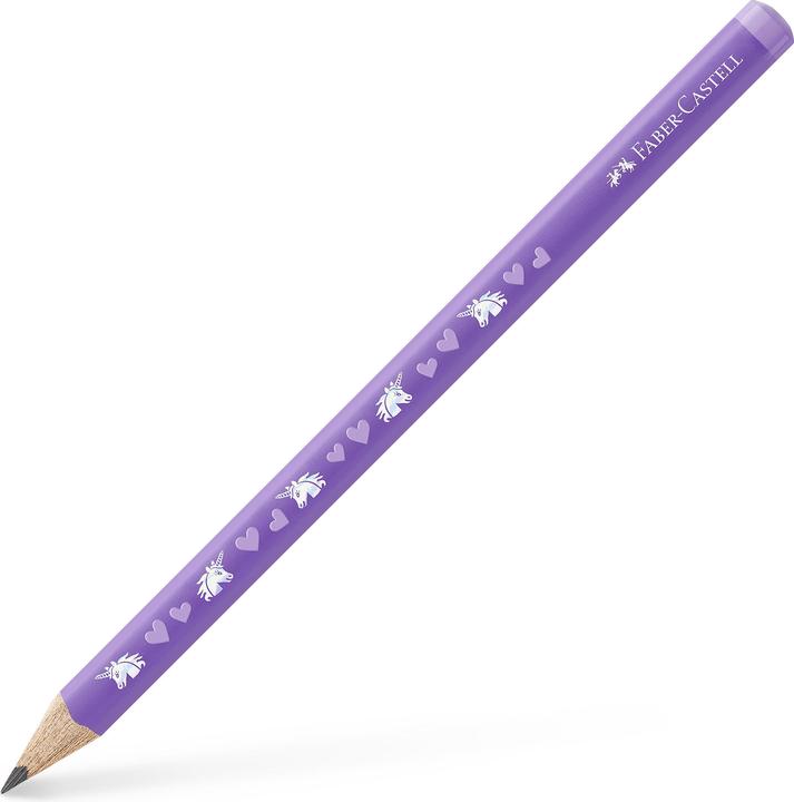 Image du produit Faber-Castell Jumbo Bleistift Einhorn,HB, violett (HB, 1 x)