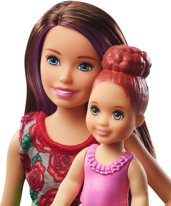 Actual product image Barbie Dolls and bathroom play set