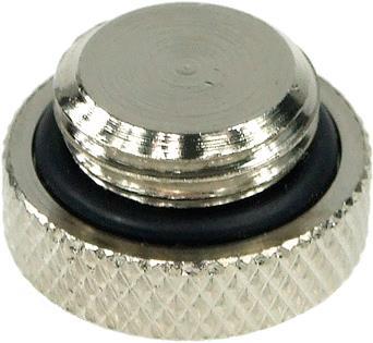 Image du produit Phobya Vis de fermeture G1/4 pouce moletée profil haut sil